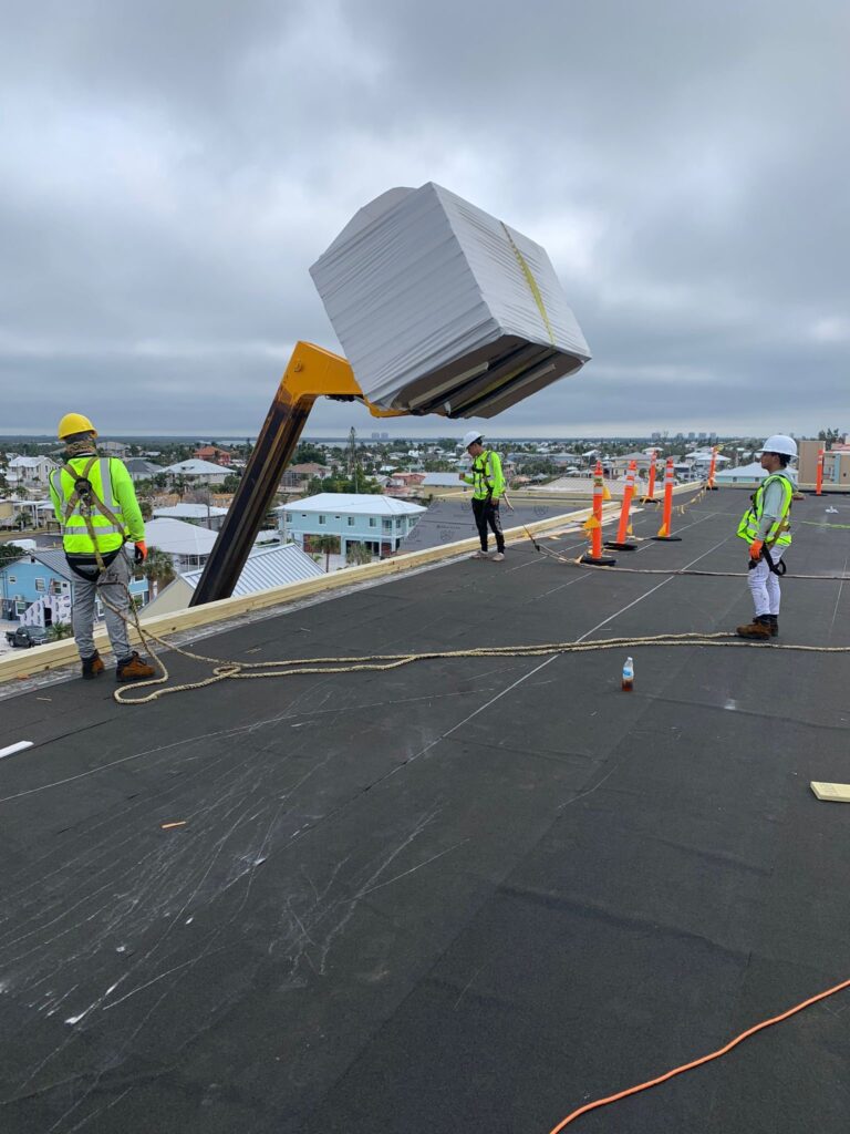 commercial roofing installation