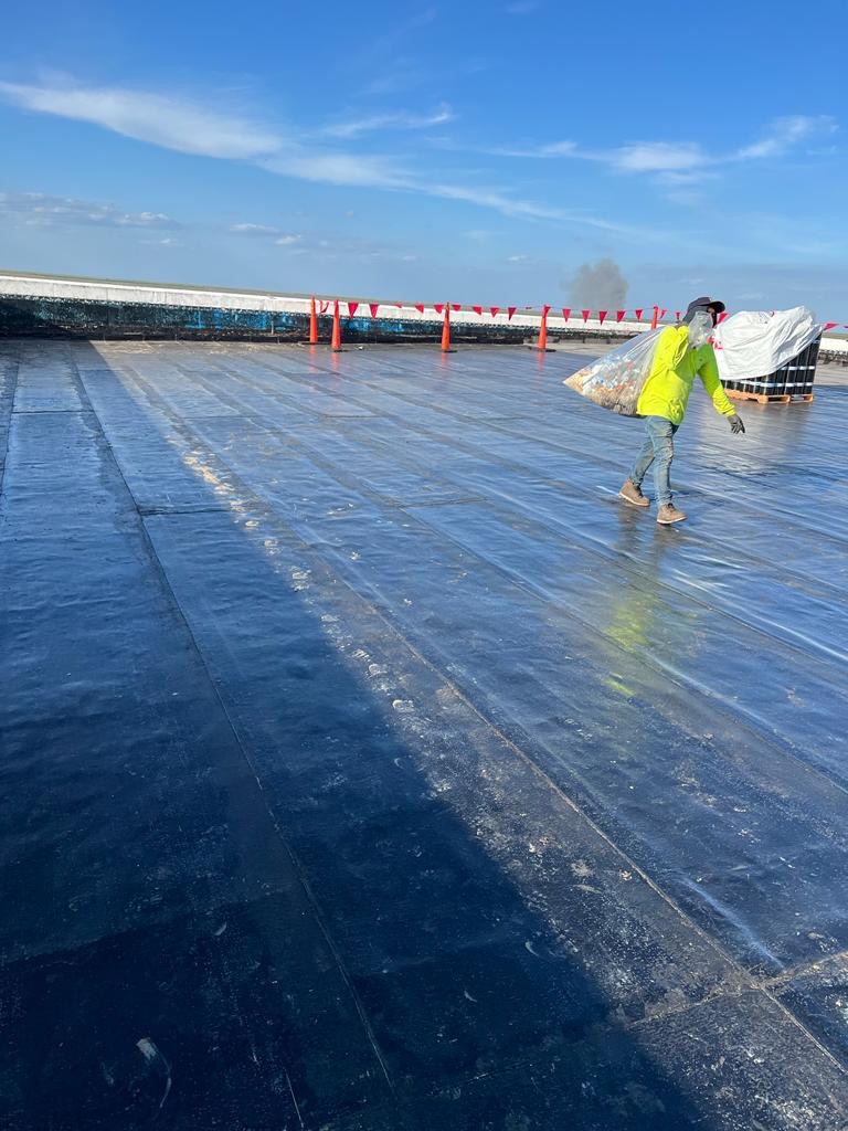 commercial roofing installation